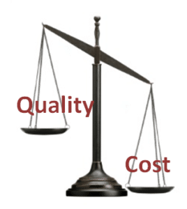Quality vs Cost